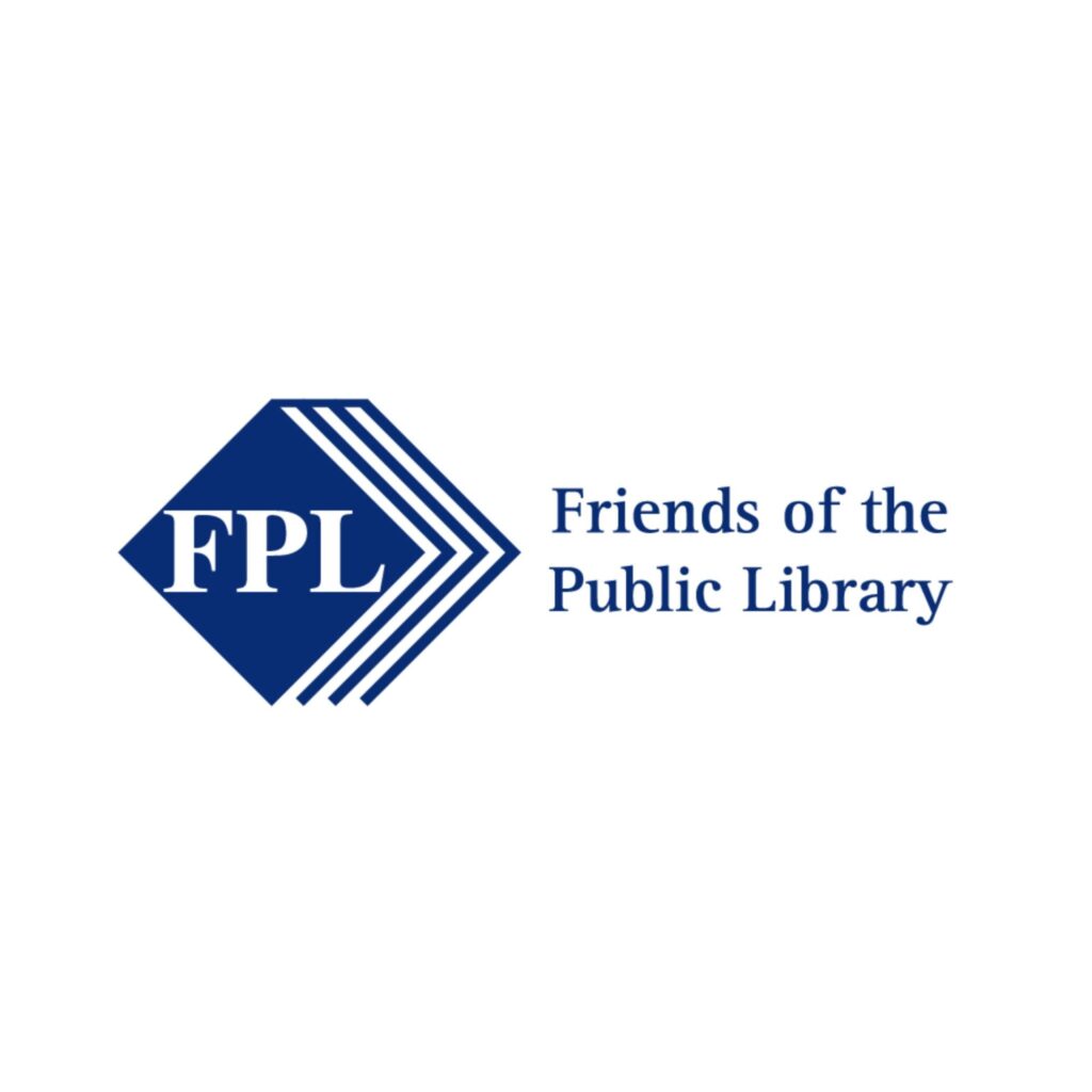 friends of the public library logo